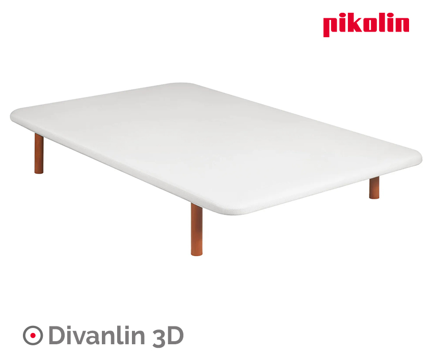 base tapizada divanlin 3d transpirable de pikolin