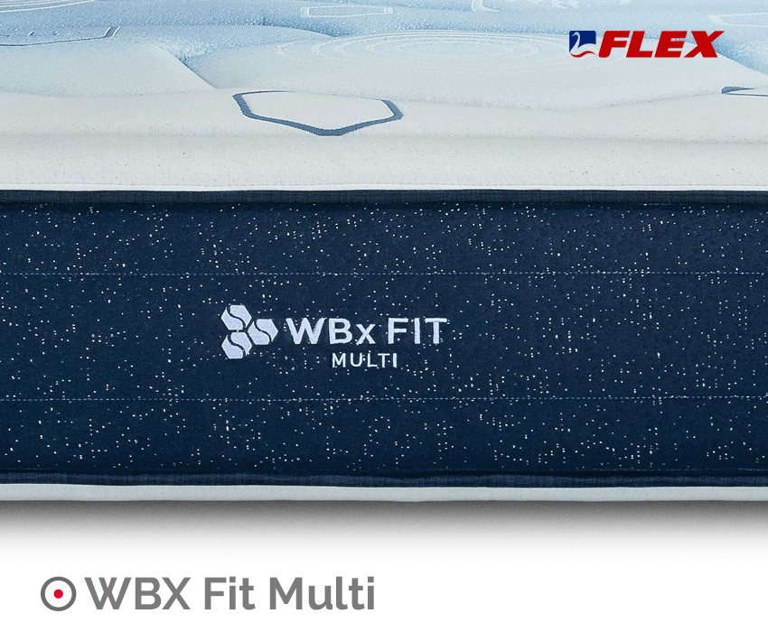 colchón wbx fit multi de flex