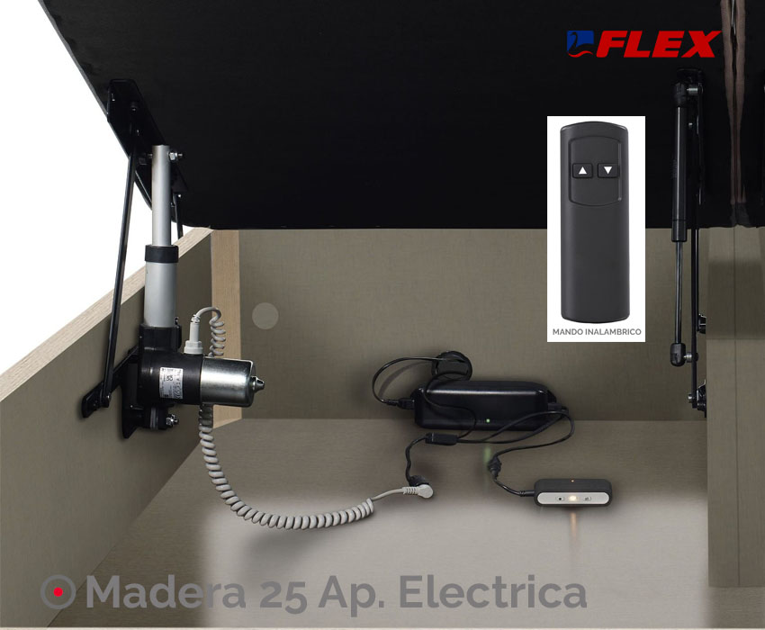 canapé abatible madera 25 electrico de flex