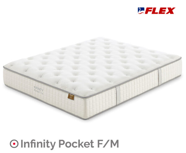 colchón infinity pocket firmeza media de flex